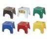 EZ-Foldz Folding Step Stepping Stool  9" Step Assorted Colors 6Pk